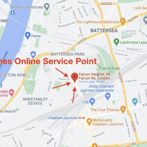 Clinic walk-in near me map